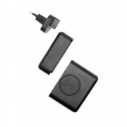 Внешний аккумулятор Gemini с беспроводной зарядкой и сетевым адаптером, 10000 mAh, черный арт. 2032.02