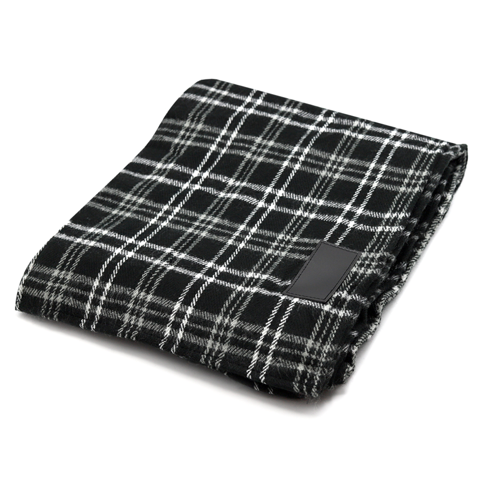 Плед акриловый Glasgo, черный арт. 16007.02 Плед акриловый Glasgo, черный арт. 16007.02