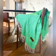 Плед акриловый Samum, зеленый арт. 16004.04