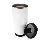 Термокружка с двойной стенкой KOFFYTON, белая арт. 5033.01