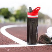 Пластиковая бутылка Jimy, красная арт. 14028.05