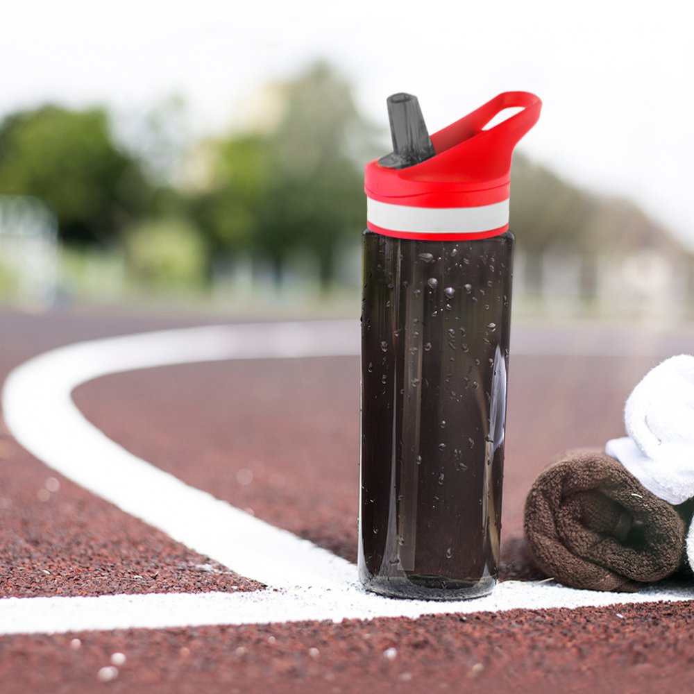 Пластиковая бутылка Jimy, красная арт. 14028.05 Пластиковая бутылка Jimy, красная арт. 14028.05