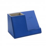 Настольный органайзер Ron c беспроводной зарядкой, синий арт. 7017.03 Настольный органайзер Ron c беспроводной зарядкой, синий арт. 7017.03