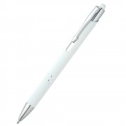 Ручка металлическая Ingrid софт-тач, белая