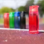 Пластиковая бутылка Blink, красная арт. 14029.05