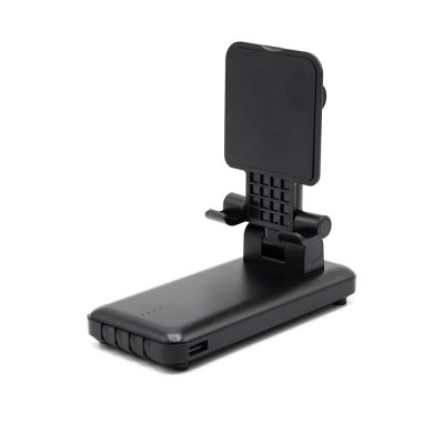 Внешний аккумулятор c подставкой для телефона Hold-Pro 10000mAh, черный арт. 18006.02