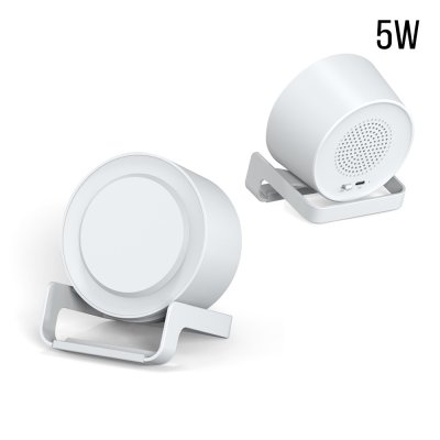 Беспроводная Bluetooth колонка U-Tone c функцией беспроводной зарядки, белый арт. 11020.01