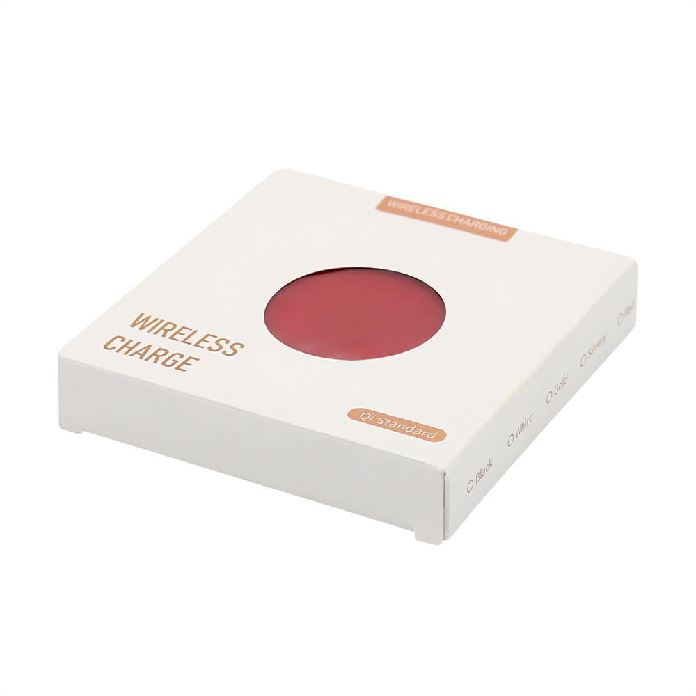 Беспроводное зарядное устройство Flappy, красный арт. 7019.05 Беспроводное зарядное устройство Flappy, красный арт. 7019.05