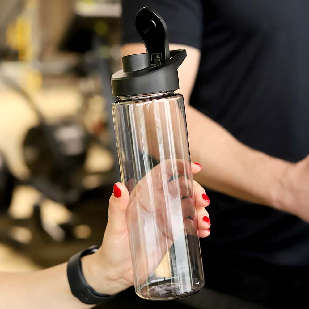 Пластиковая бутылка Ronny, черная арт. 14027.02 Пластиковая бутылка Ronny, черная арт. 14027.02