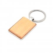 Брелок Woody S(прямоугольник), натуральный арт. 12023.19 Брелок Woody S(прямоугольник), натуральный арт. 12023.19