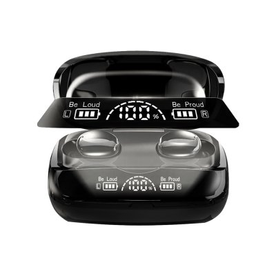 Наушники беспроводные  Bluetooth Wally, черные арт. 47005.02