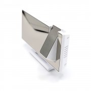 Часы-метеостанция Omix с проективным циферблатом, белые арт. 7022.01