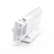 Часы-метеостанция Omix с проективным циферблатом, белые арт. 7022.01