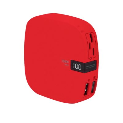 Внешний аккумулятор Revil, 10000 mAh, красный арт. 2013.05