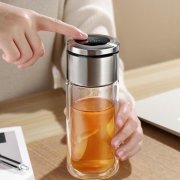 Термос стеклянный для чая Sabi cо светодиодным дисплеем