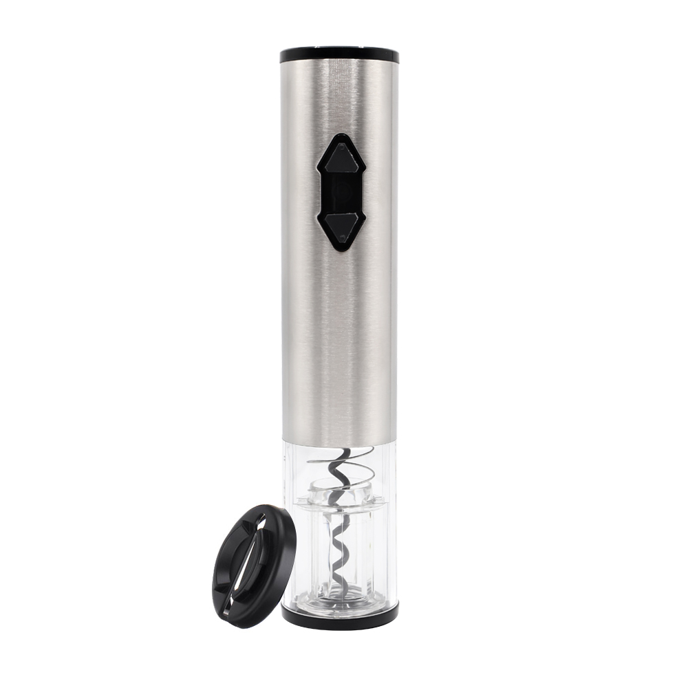 Винный электрический штопор Божоле, серебро арт. 44003.09 Винный электрический штопор Божоле, серебро арт. 44003.09