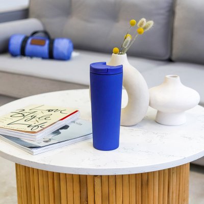 Термокружка Carroll, синего цвета арт. 5022.03