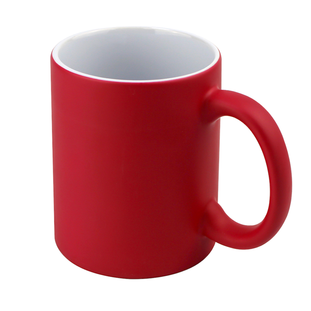 Кружка-хамелеон керамическая Йорк, сублимация, красная арт. 6115.05 Кружка-хамелеон керамическая Йорк, сублимация, красная арт. 6115.05