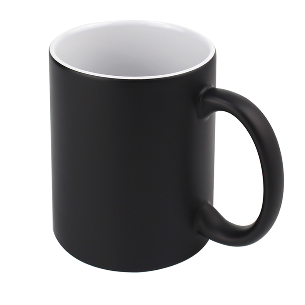 Кружка-хамелеон керамическая Йорк, сублимация, черная арт. 6115.02 Кружка-хамелеон керамическая Йорк, сублимация, черная арт. 6115.02