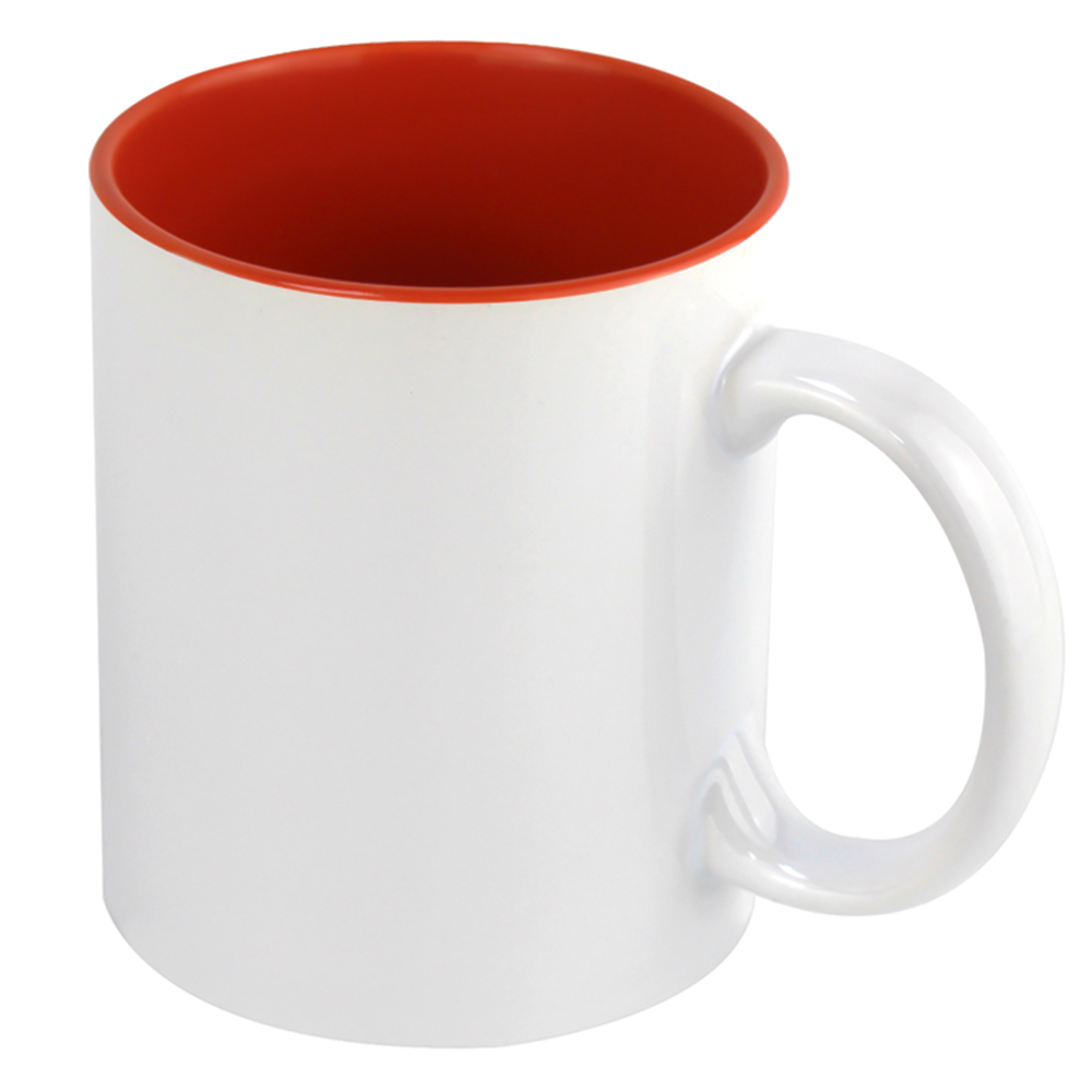 Кружка керамическая Честер, сублимация, оранжевая арт. 6114.07 Кружка керамическая Честер, сублимация, оранжевая арт. 6114.07