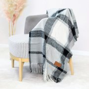 Плед акриловый Glama, черный арт. 16005.02