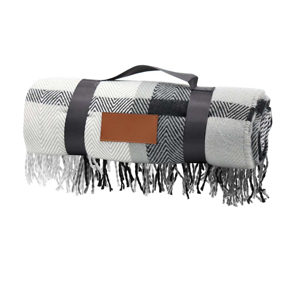 Плед акриловый Glama, черный арт. 16005.02 Плед акриловый Glama, черный арт. 16005.02