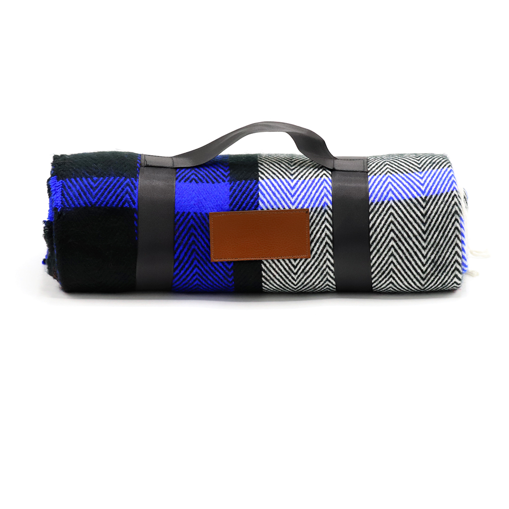 Плед акриловый Glama, синий арт. 16005.03 Плед акриловый Glama, синий арт. 16005.03