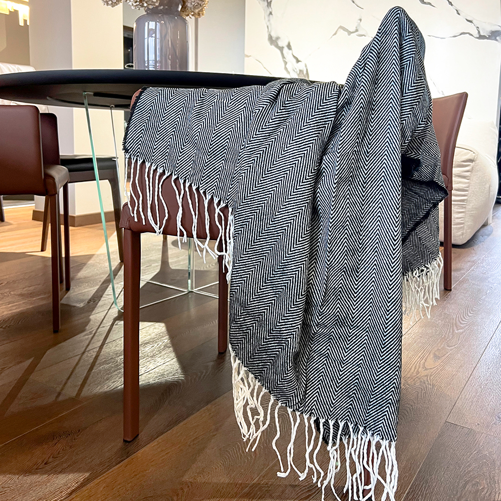 Плед акриловый Samum, черный арт. 16004.02 Плед акриловый Samum, черный арт. 16004.02