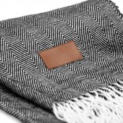 Плед акриловый Samum, черный арт. 16004.02