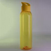 Бутылка пластиковая для воды Sportes, желтая арт. 14009.06