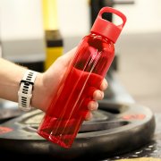 Бутылка пластиковая для воды Sportes, красная арт. 14009.05