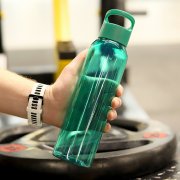 Бутылка пластиковая для воды Sportes, зеленая арт. 14009.04 Бутылка пластиковая для воды Sportes, зеленая арт. 14009.04