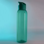 Бутылка пластиковая для воды Sportes, зеленая арт. 14009.04