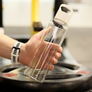 Бутылка пластиковая для воды Sportes, белая арт. 14009.01