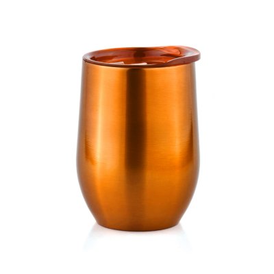 Термокружка с двойной стенкой Koffcan, оранжевая арт. 5017.07-S Термокружка с двойной стенкой Koffcan, оранжевая арт. 5017.07-S