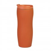 Термокружка с двойной стенкой Softoccino,  оранжевая арт. 5016.07-S