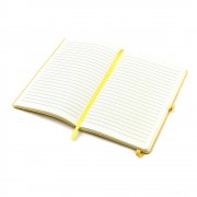 Блокнот А5 "Legato" с линованными страницами, желтый