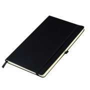 Блокнот А5 "Legato" с линованными страницами, черный