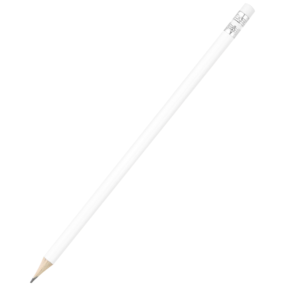 Карандаш с цветным корпусом Largo, белый арт. 1024.01 Карандаш с цветным корпусом Largo, белый арт. 1024.01