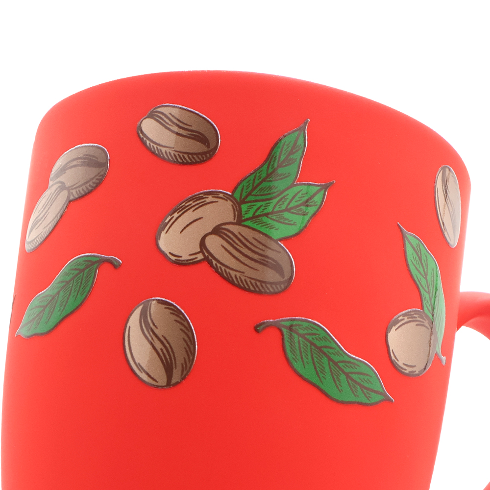 Кружка Elegante, софт-тач, 350мл, красная арт. 6109.05 Кружка Elegante, софт-тач, 350мл, красная арт. 6109.05