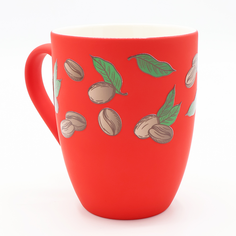 Кружка Elegante, софт-тач, 350мл, красная арт. 6109.05 Кружка Elegante, софт-тач, 350мл, красная арт. 6109.05