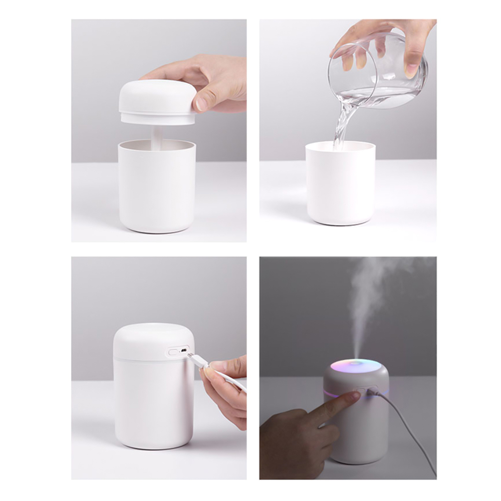 Светодиодный USB увлажнитель Aroma, белый арт. 21010.01.01 Светодиодный USB увлажнитель Aroma, белый арт. 21010.01.01