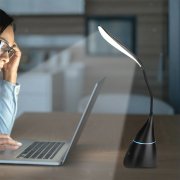 Настольная лампа с колонкой Swanny арт. 45011.02 Настольная лампа с колонкой Swanny арт. 45011.02