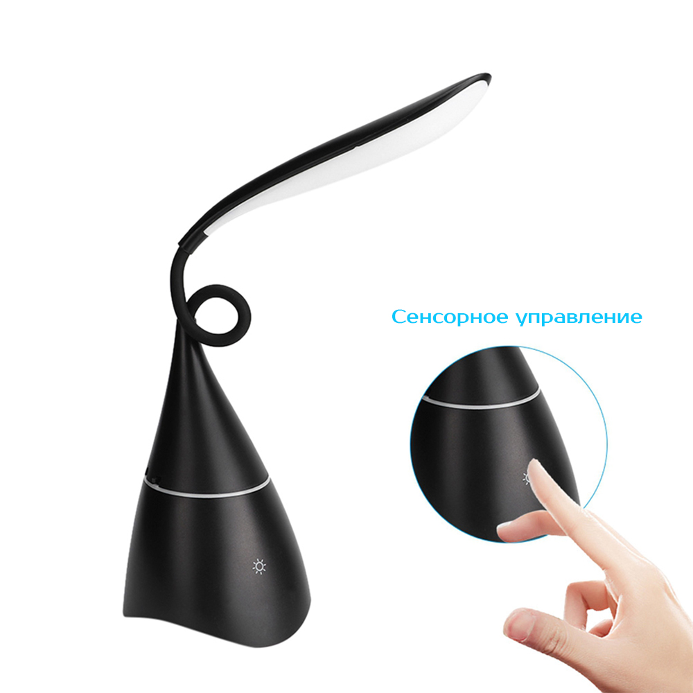 Настольная лампа с колонкой Swanny арт. 45011.02 Настольная лампа с колонкой Swanny арт. 45011.02