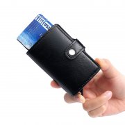 Держатель банковских карт Bakara, черный арт. 37003.02 Держатель банковских карт Bakara, черный арт. 37003.02