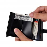 Держатель банковских карт Bakara, черный арт. 37003.02 Держатель банковских карт Bakara, черный арт. 37003.02