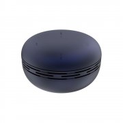 Беспроводная Bluetooth колонка Burger Inpods TWS софт-тач, темно-синяя