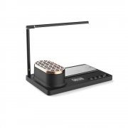 Интерьерная лампа c колонкой, беспроводной зарядкой и дисплеем Volando арт. 45008.02