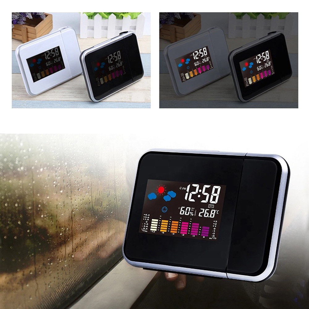 Часы-метеостанция Jettix с проективным циферблатом, черные арт. 7012.02 Часы-метеостанция Jettix с проективным циферблатом, черные арт. 7012.02