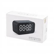 Часы-метеостанция Allora с Bluetooth колонкой функцией Hands free, черные арт. 7011.02